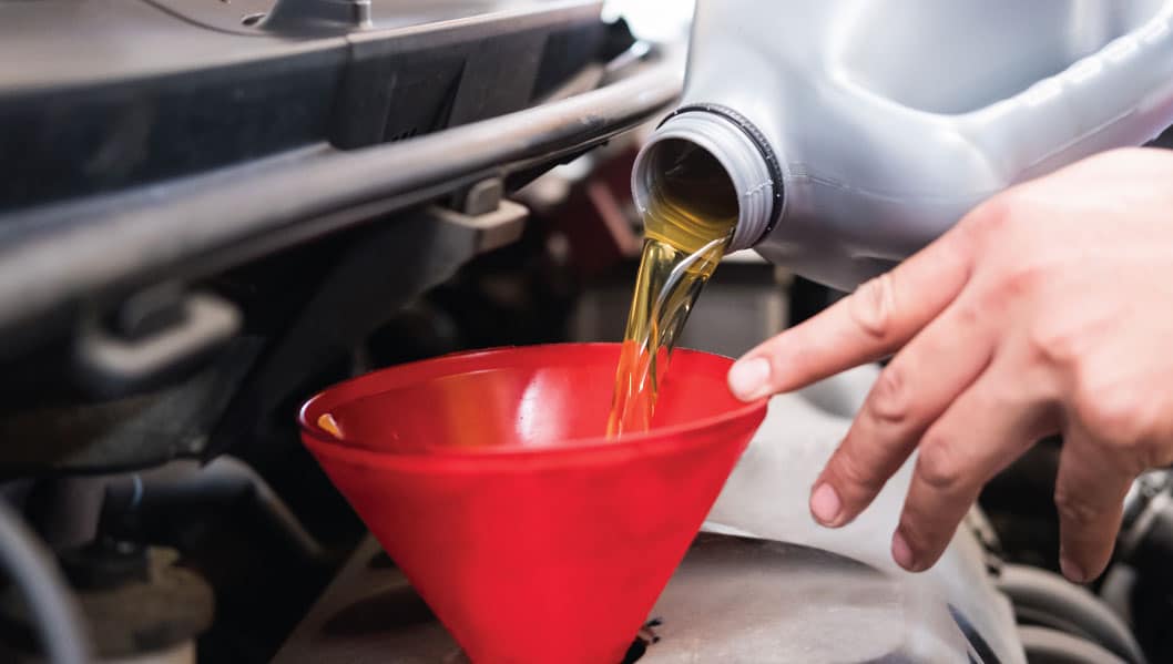 Oil change service