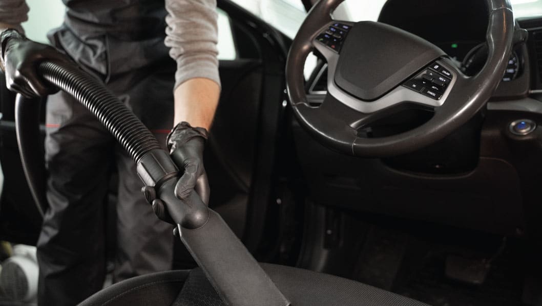 Interior detailing process